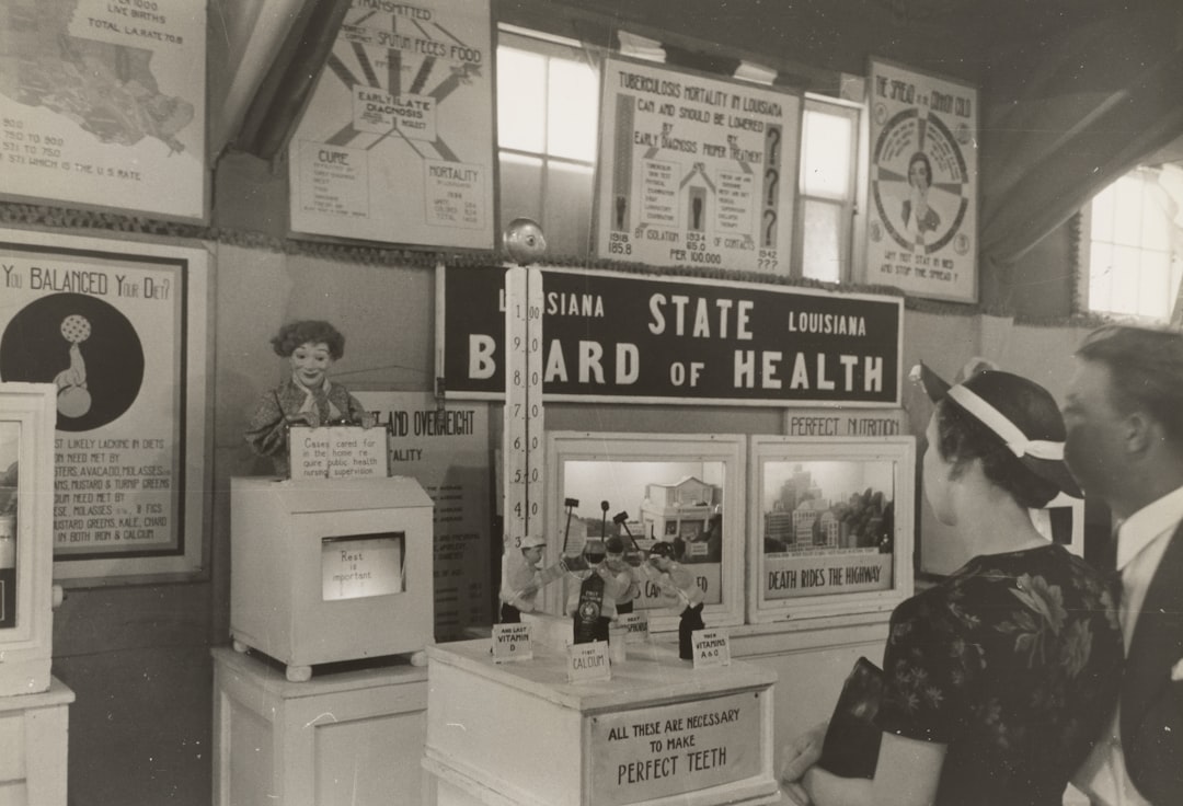 a couple of people that are standing in a room